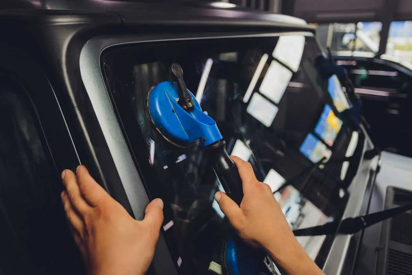 repair damaged windshield